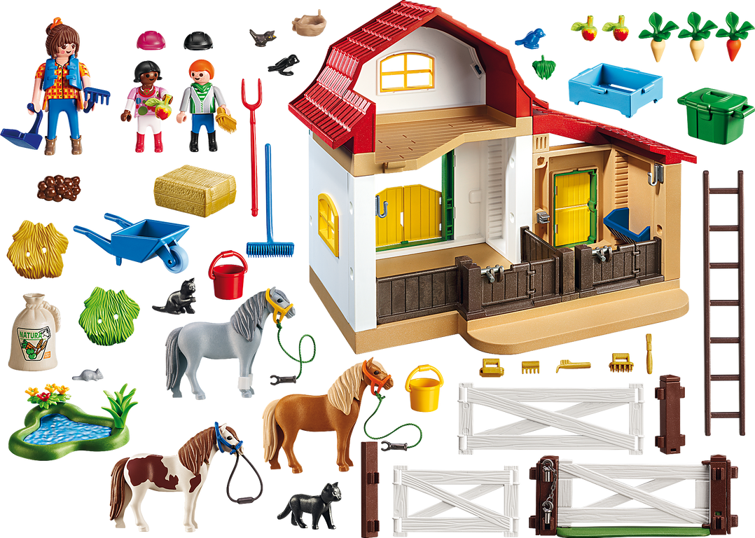Playmobil® Country Pony Farm components