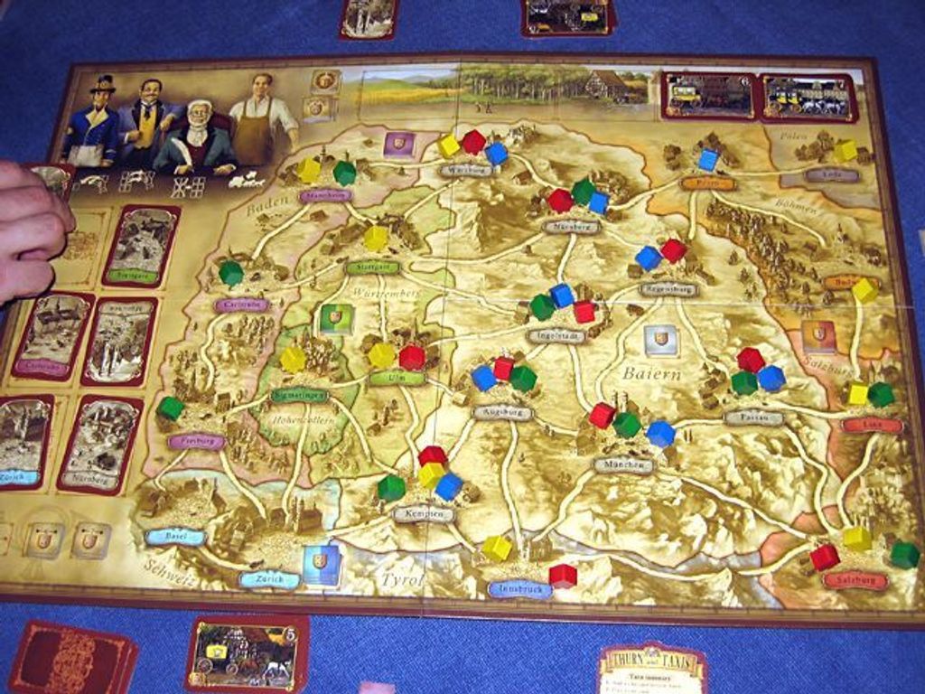 Thurn et Taxis: l'aventure postale gameplay