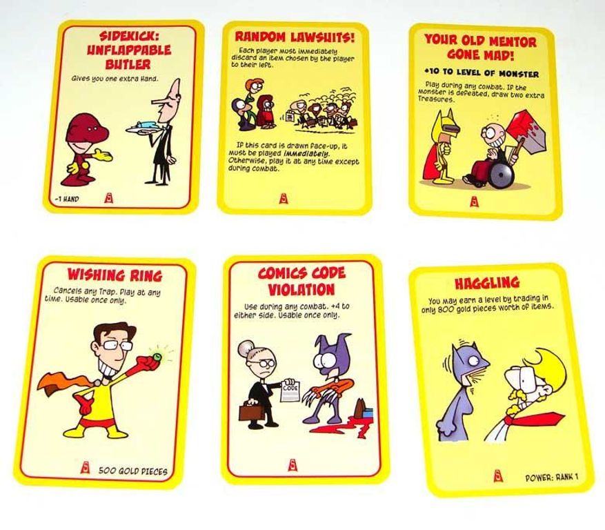 Super Munchkin 2: The Narrow S Cape cards