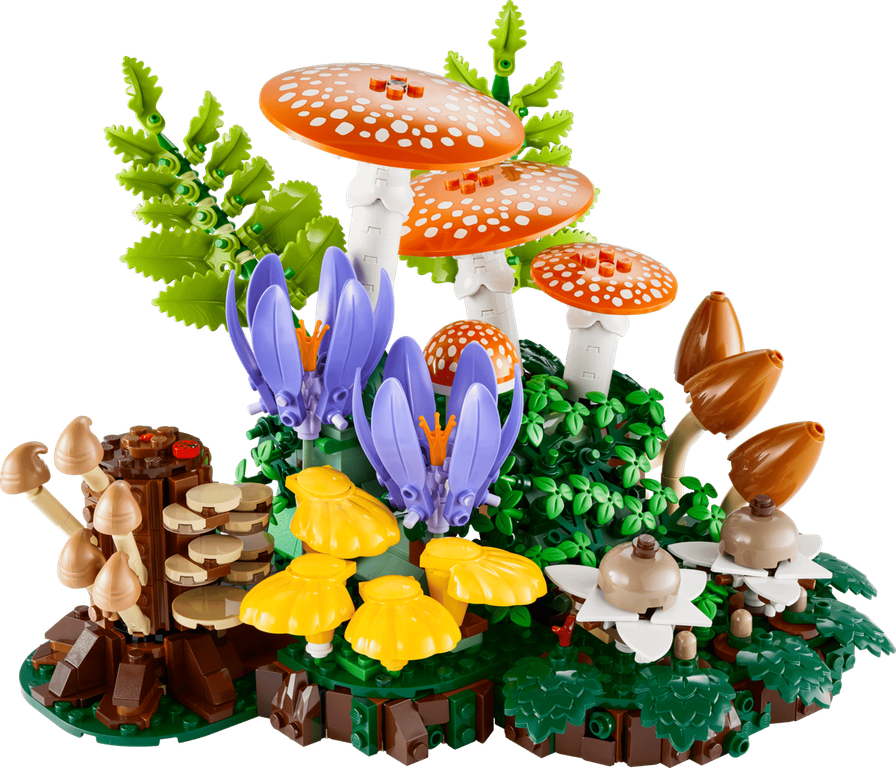 LEGO® Botanicals Waldpilze komponenten