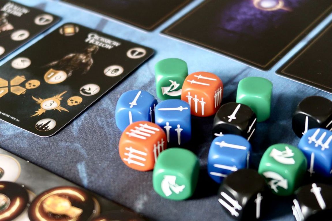 Dark Souls: The Board Game – The Sunless City Core Set dice