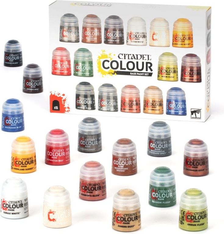 Citadel Colour : Set de Peintures Base composants