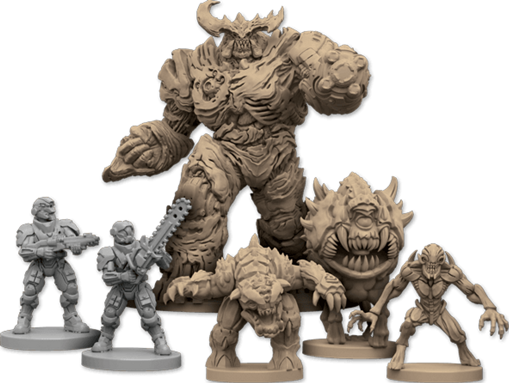 DOOM: The Board Game miniaturen