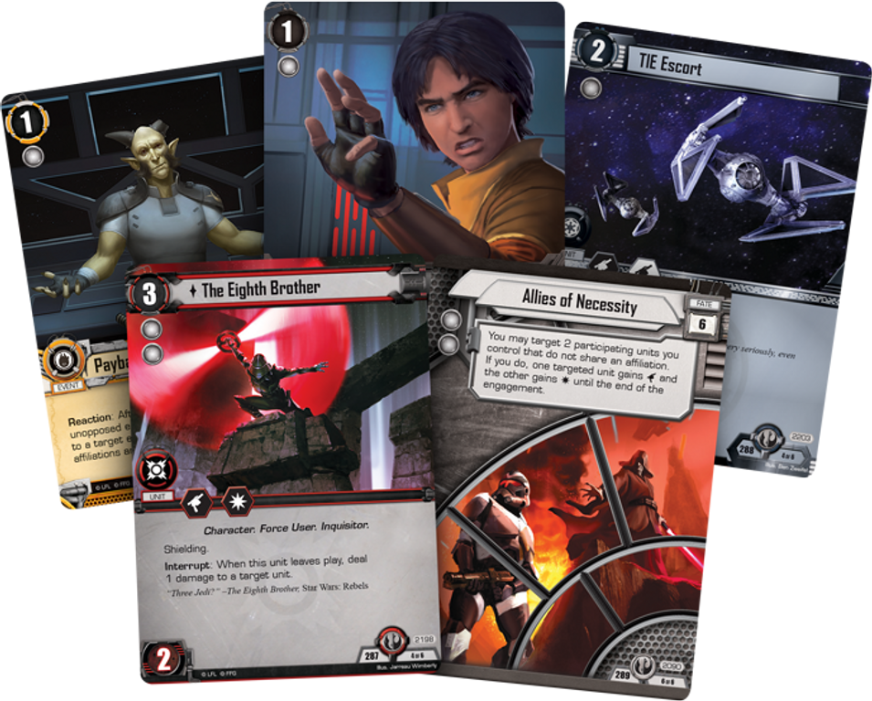 Star Wars: The Card Game – Promise of Power kaarten