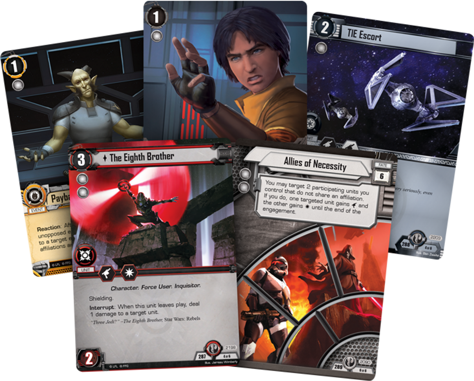 Star Wars: Le Jeu de Cartes – Promesse de Pouvoir cartes