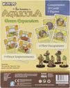 Agricola: Erweiterung in Spielerfarbe grün rückseite der box