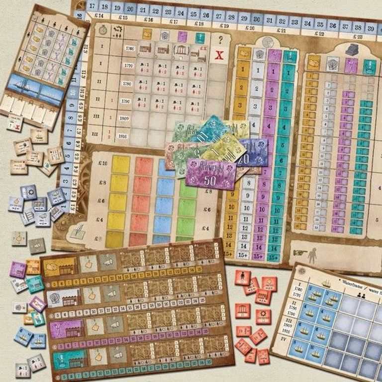 Arkwright components