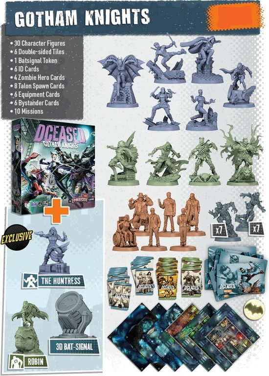 DCeased: Gotham Knights components