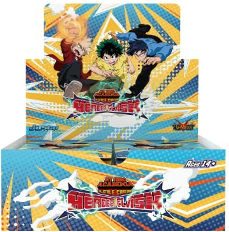 My Hero Academia CCG: Heroes Clash Booster Display scatola