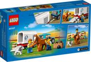 LEGO® City Horse Transporter back of the box