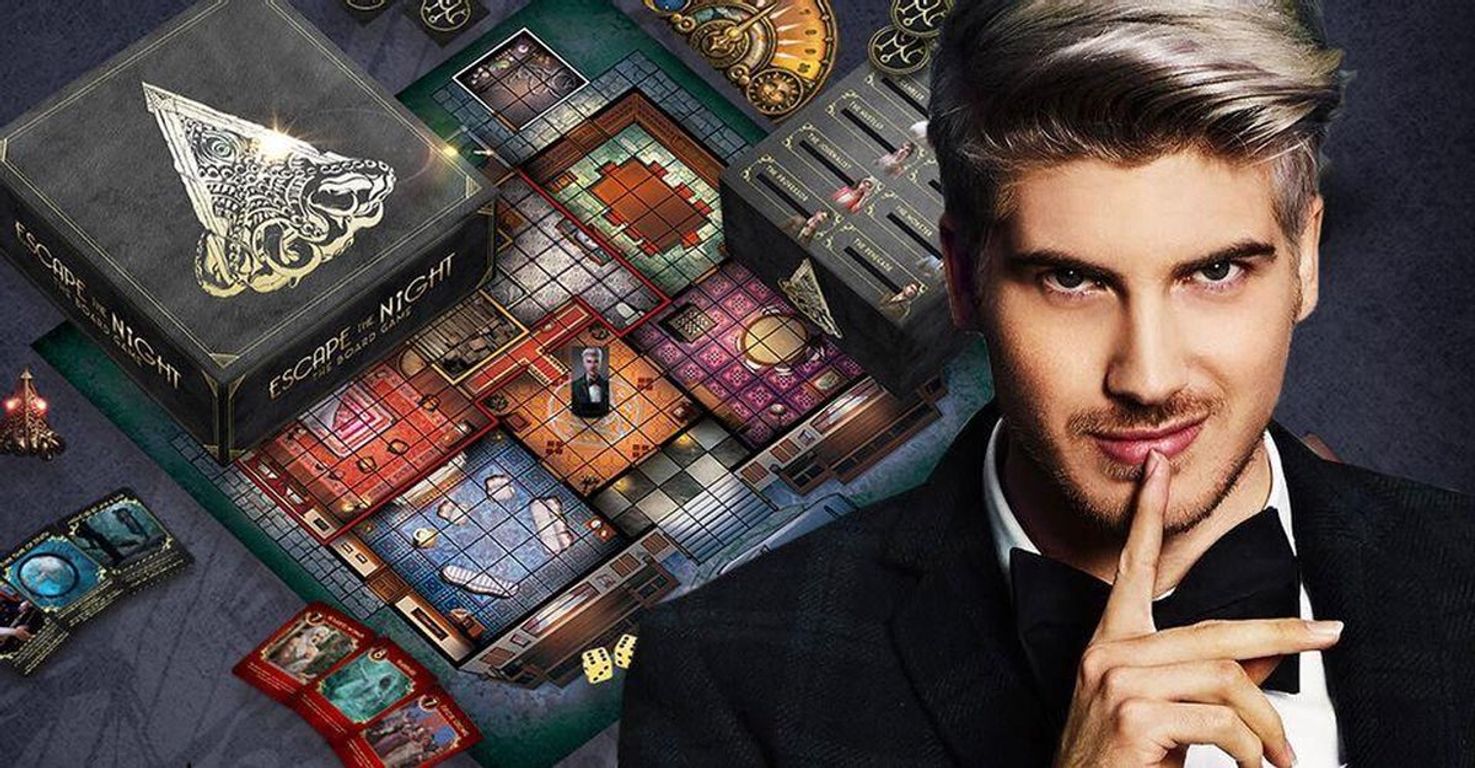 Escape The Night: The Board Game componenten