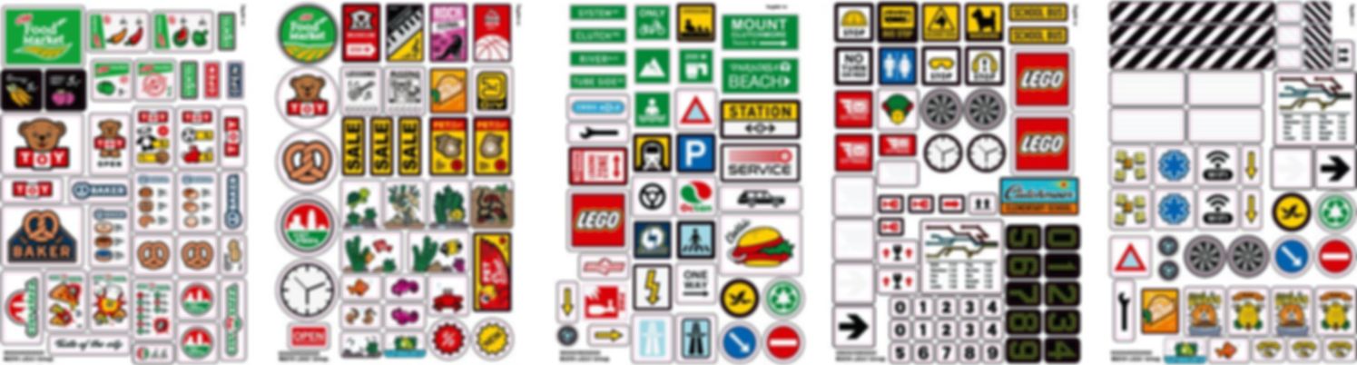 LEGO® Xtra Brick Stickers stickers