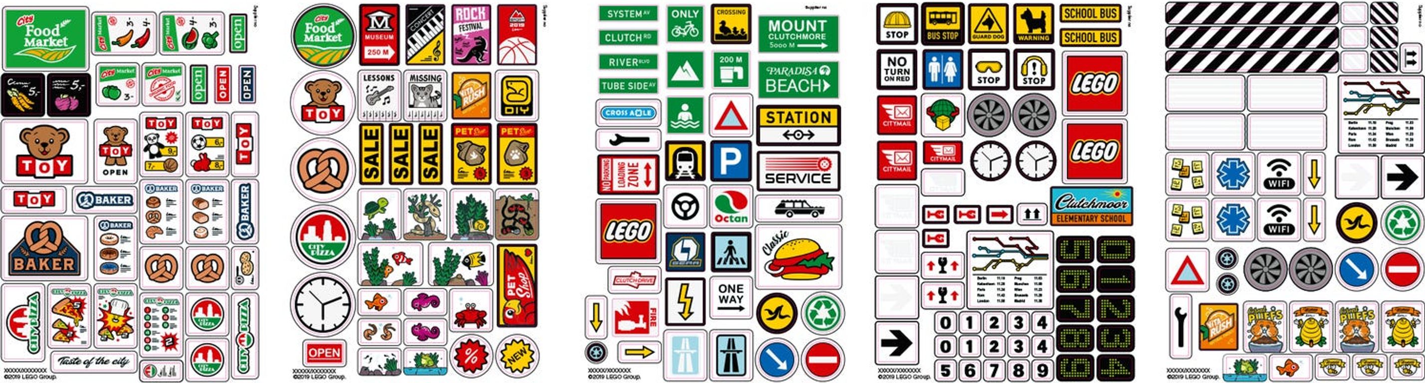 LEGO® Xtra Brick Stickers stickers