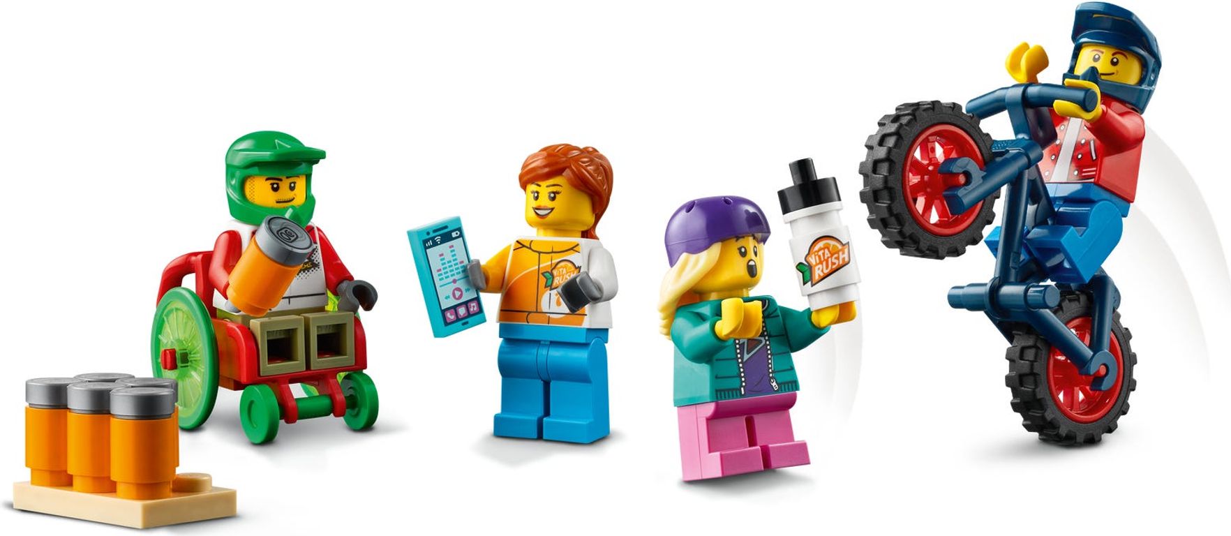 LEGO® City Skate Park minifiguren