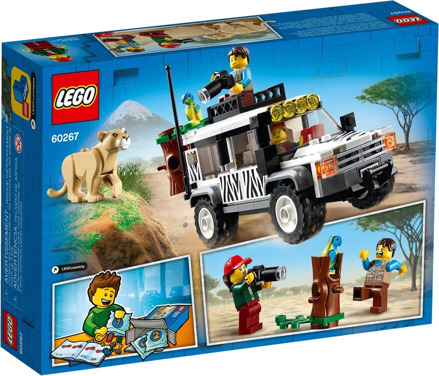 LEGO® City Safari Off-Roader back of the box