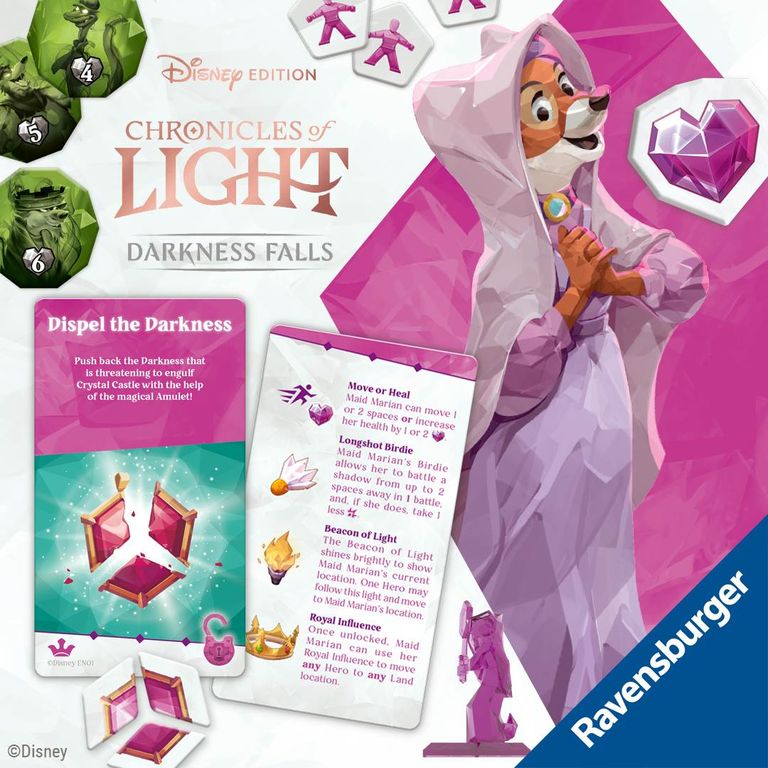 Chronicles of Light: Darkness Falls (Disney Edition) composants