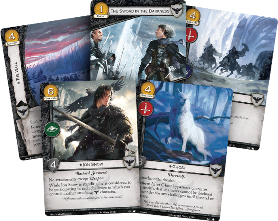 A Game of Thrones: The Card Game (Second Edition) kaarten