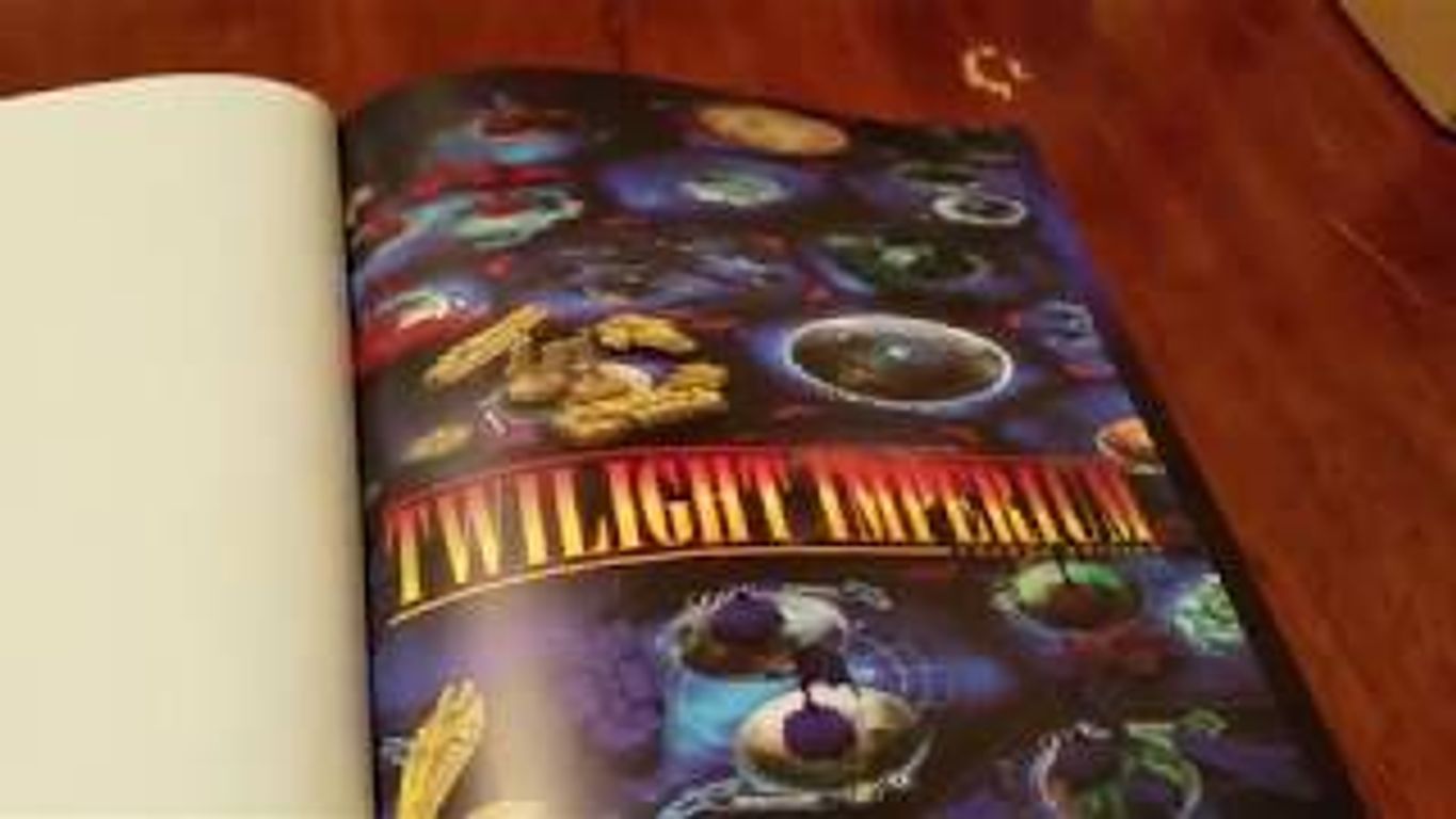 Twilight Imperium (Fourth Edition): Deluxe Rulebook manual