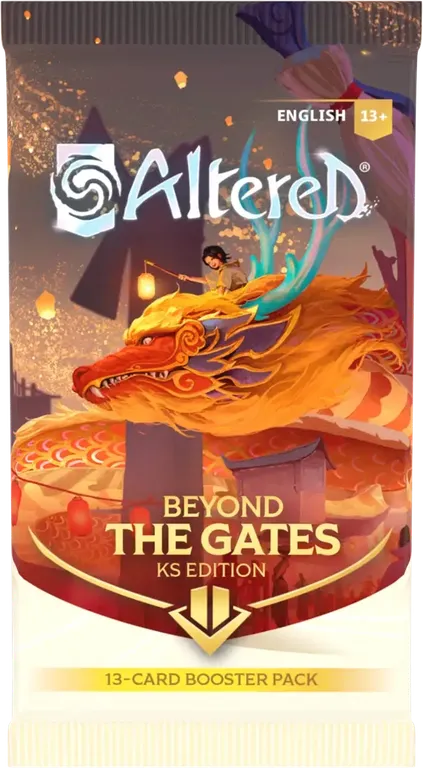 Altered - Display de 37 Boosters Exclusifs Kickstarter - Au Delà des Portes boîte