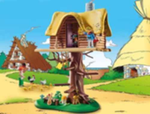 Playmobil® Asterix Asterix: Cacofonix with treehouse gameplay