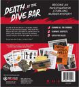 Hunt A Killer: Death at the Dive Bar parte posterior de la caja