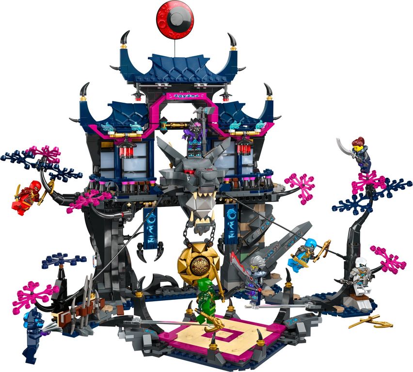 LEGO® Ninjago Wolfsmasken-Dojo komponenten