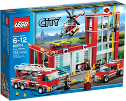 LEGO® City La caserne des pompiers