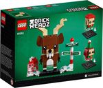 LEGO® BrickHeadz™ Rentier und Elfen rückseite der box