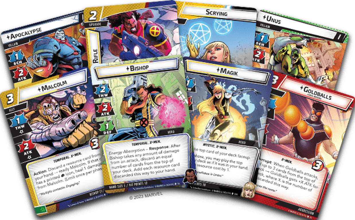 Marvel Champions: The Card Game – Age of Apocalypse cartes