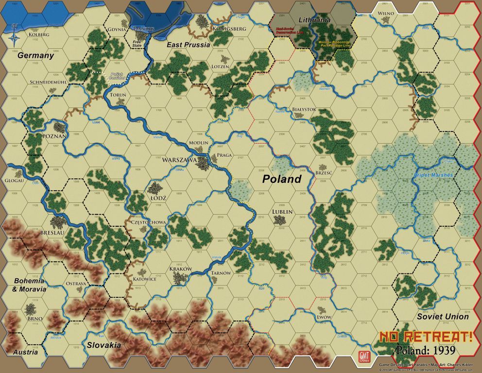 No Retreat!: Polish & French Fronts juego de mesa