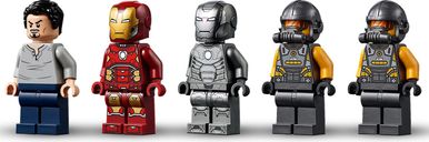 LEGO® Marvel Armería de Iron Man minifiguras