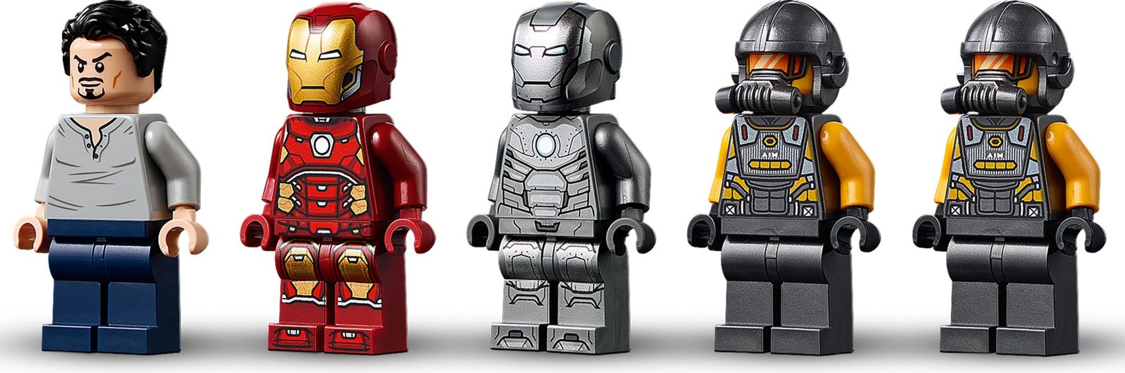 LEGO® Marvel Iron Mans Arsenal minifiguren