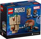 LEGO® BrickHeadz™ Groot & Rocket achterkant van de doos