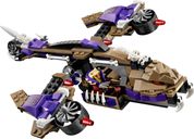 LEGO® Ninjago Helicóptero de Ataque Condrai jugabilidad