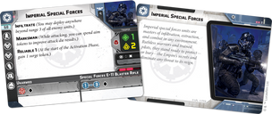 Star Wars: Legion – Inferno Squad Unit Expansion cards