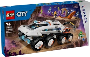 LEGO® City Rover di comando e gru di carico