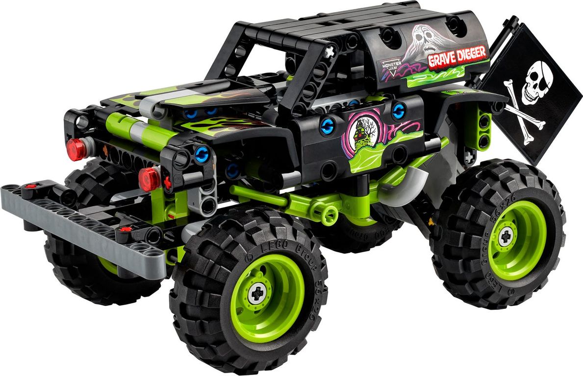LEGO® Technic Monster Jam®  Grave Digger® components