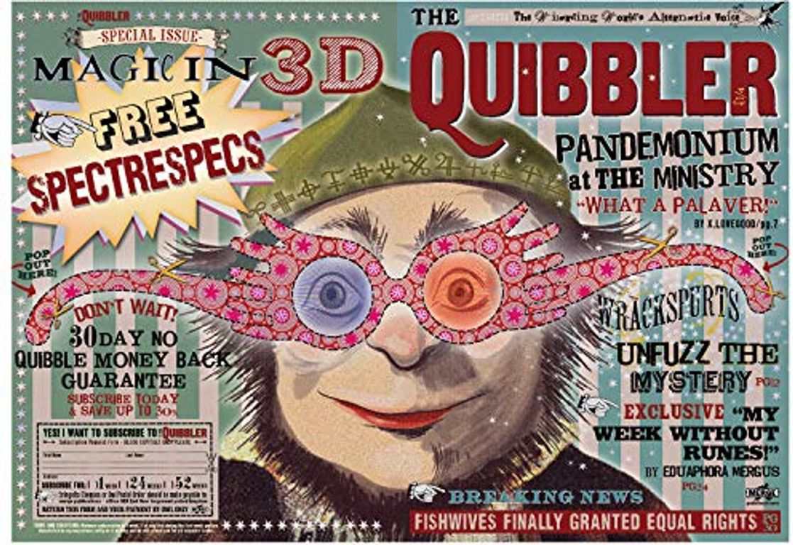 The Quibbler Magazine Cover