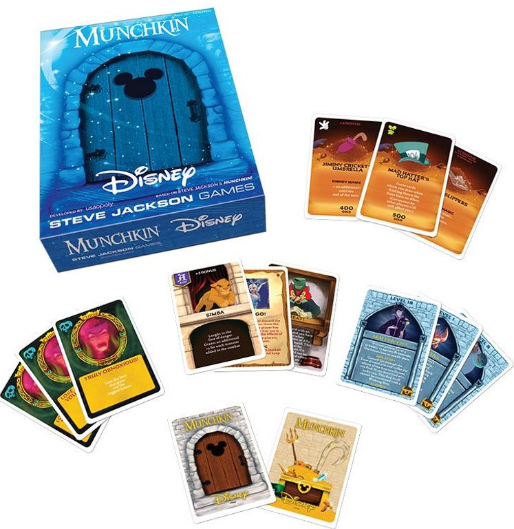 Munchkin Disney cards