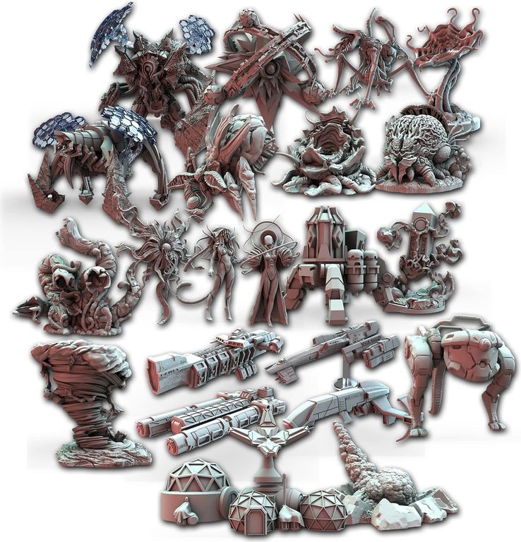 ISS Vanguard: Close Encounters miniaturas