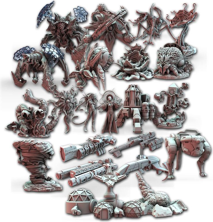 ISS Vanguard: Close Encounters miniatures