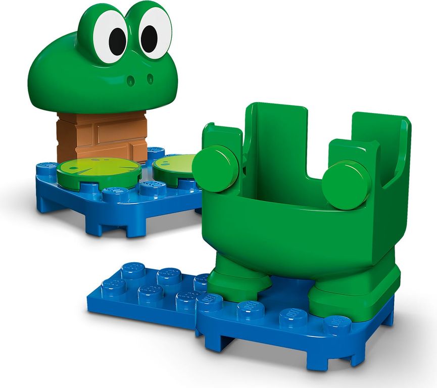 LEGO® Super Mario™ Frog Mario Power-Up Pack components