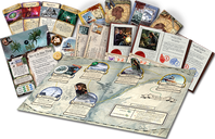 Eldritch Horror: le Montagne della Follia componenti