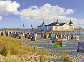 Paniers de plage à Ahlbeck