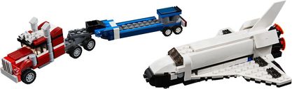 LEGO® Creator Le transporteur de navette composants