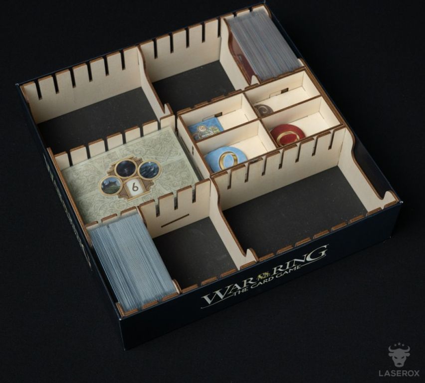 Laserox War of the Ring Organizer boîte