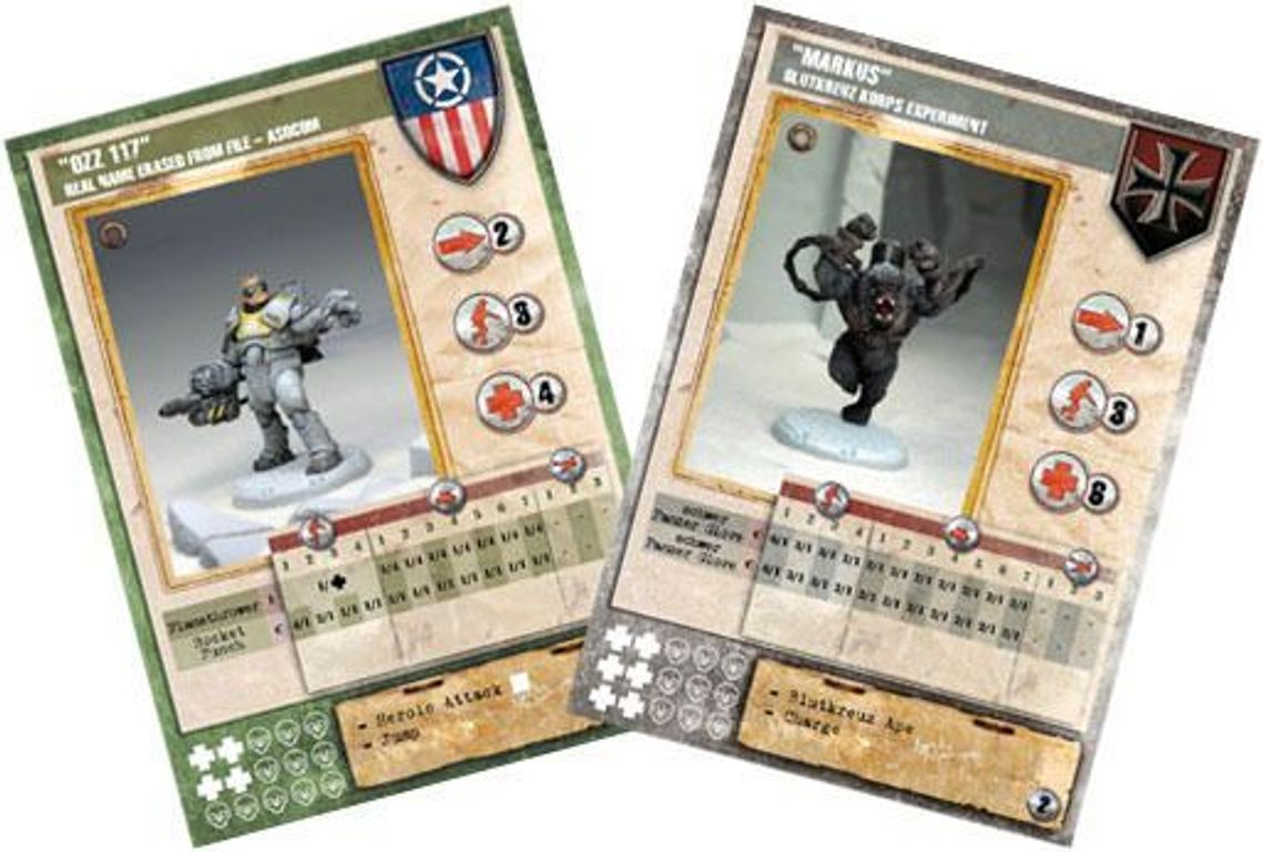 Dust Tactics: Operation "SeeLöwe" cards