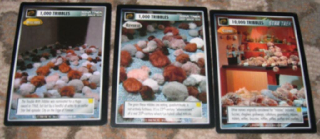 Tribbles Customizable Card Game carte