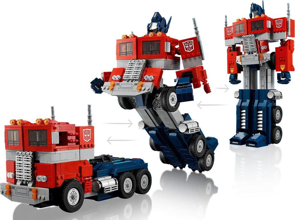 LEGO® Icons Optimus Prime componenten