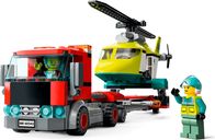 LEGO® City Rescue Helicopter Transport components